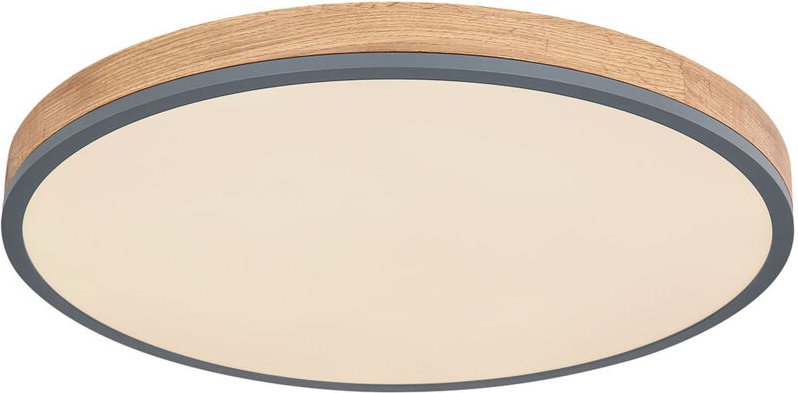 Deckenleuchte - Doro - grau - metall - ø 60cm - led - - Globo