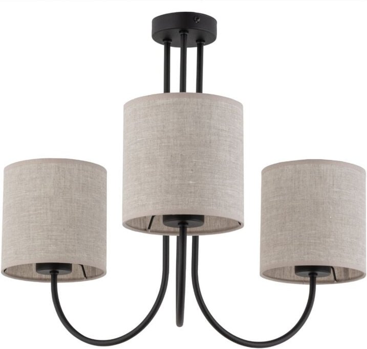 TK Torens Mehrarmige Pendelleuchte in Beige, 3xE27