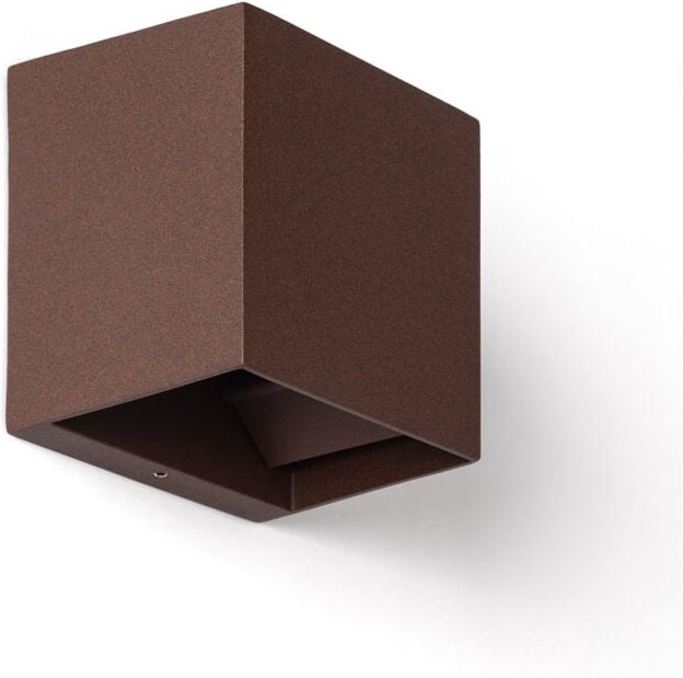 LED-Wandleuchte Aussen 10W Aluminium CCT Wählbar Zephyr Rost