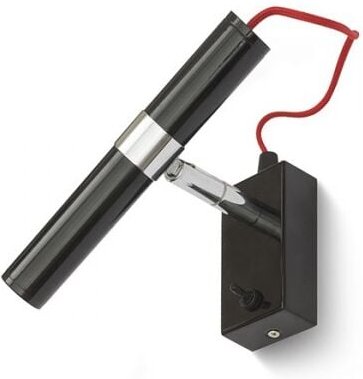 Rendl Light - Pendelleuchte viper wl schwarz chrom 230V led 3W 60° 3000K