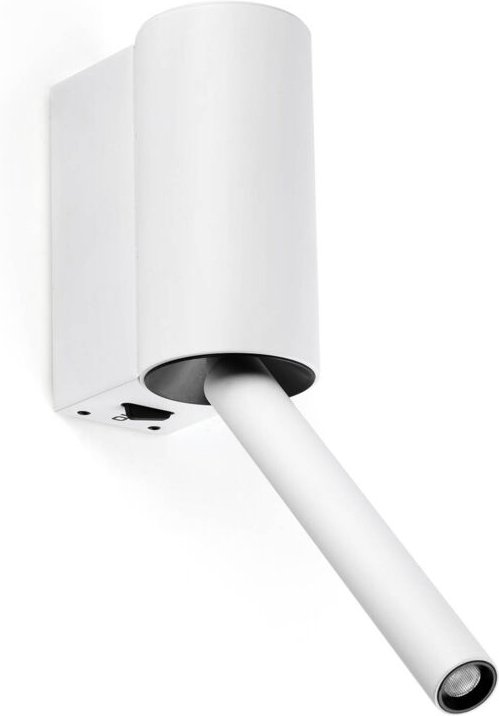 Faro Dante Dante LED-Lesewandleuchte, mattweiß, 3 W, 2700 K