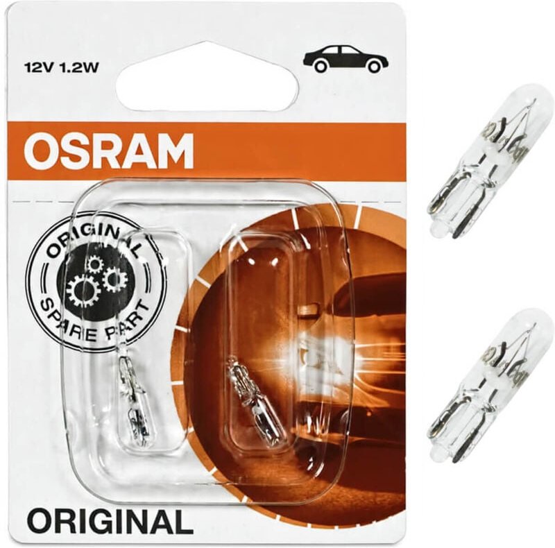 Osram - Automotive 2721-02B Signal Leuchtmittel Standard W2W 1.22 w 12 v
