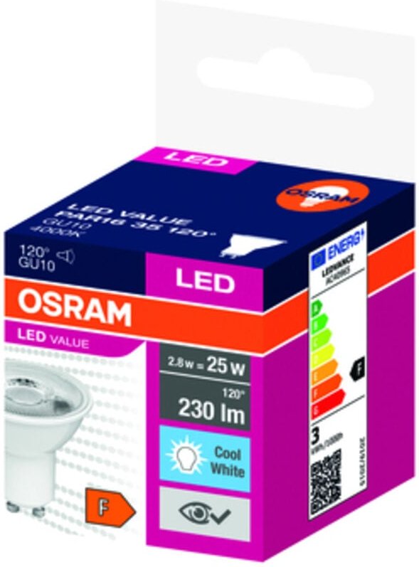 Osram 2,8W GU10 LED-Lampe