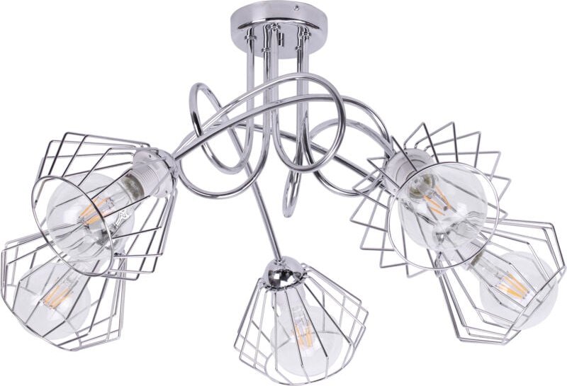 Thumbnail - Loft Edison Retro Draht Lampe Deckenleuchter