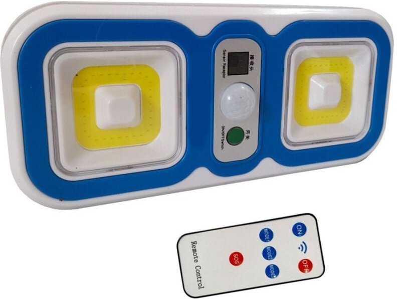 Trade Shop Traesio - Trade Shop - wiederaufladbarer led-scheinwerfer bewegungssensor fernbedienung schrank nachtlicht -