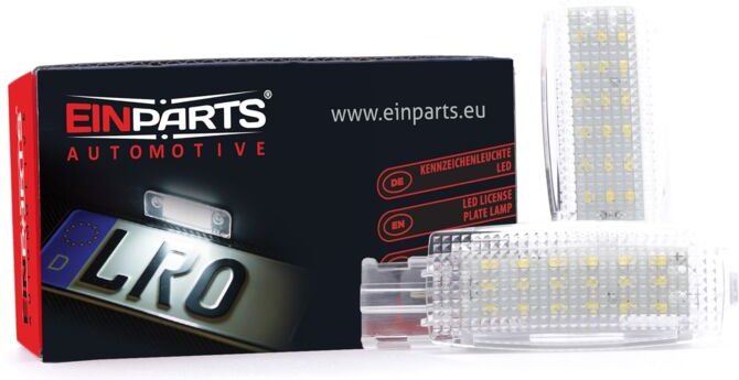 LED-Sonnenblenden- und Dachhimmelbeleuchtung, 6000 K, Kaltweiß, für VW Eos, Golf V, Jetta V/VI, Passat B6, B7, B8, Polo,...