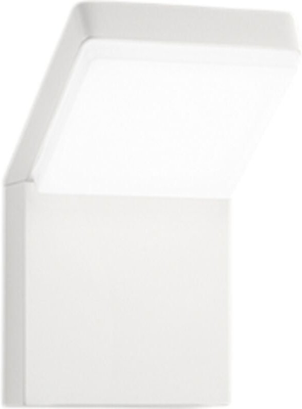 Piega – 20-W-LED-Wandleuchte, Farbtemperatur 3000 K, 4000 K, 6000 K, 1600 lm, Schutzart IP65, Weiß – Perenz