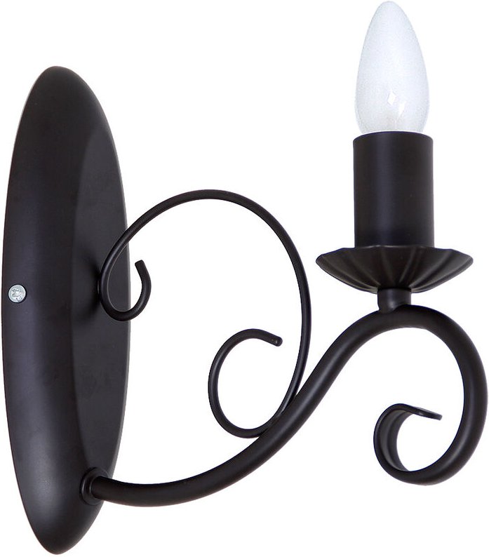 Wandlampe MAURO in Schwarz