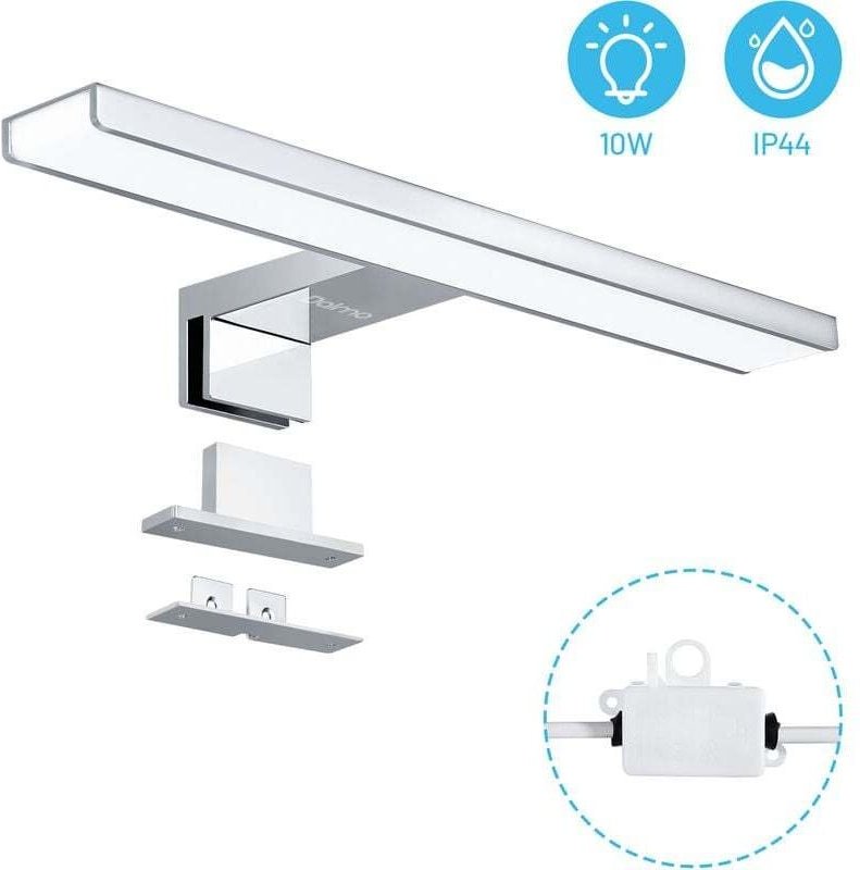 DALMO Applique Murale LED, Lampe de Miroir Salle de Bains, Luminaire LED de 30 cm, 4000k, 650lm, à Economie d'Energie 10...