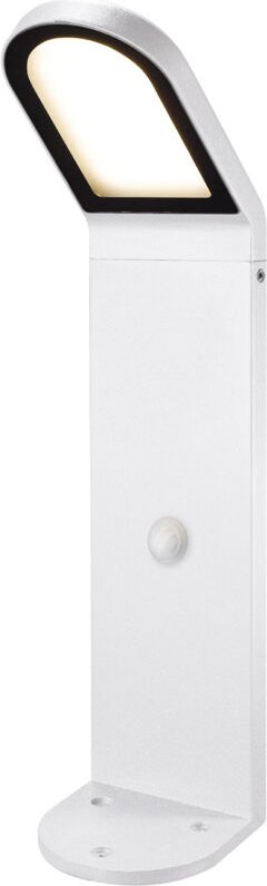 Dopo - Gartenleuchtfeuer Castello Ip54 Led Smd 9w 711lm Cri80 3000k 103º Dämmerung,Movimiento 495mm Weiß