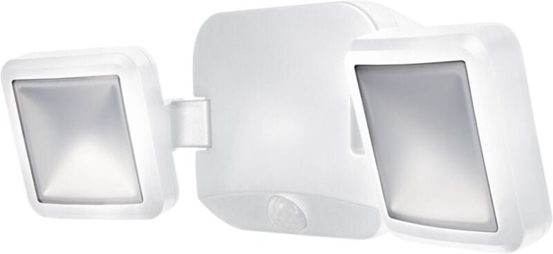 Ledvance LED Spotlight Double weiß Außenleuchten mit Bewegungsmelder