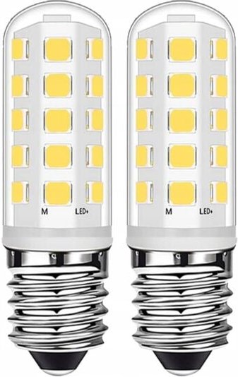 LED-Leuchtmittel E14 2er Set 3W 2700K warmweiß flimmerfrei für Dunstabzugshaube