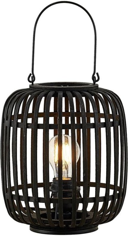 Tischlampe "Canyana" aus Holz für Wohnzimmer & Esszimmer von Lindby