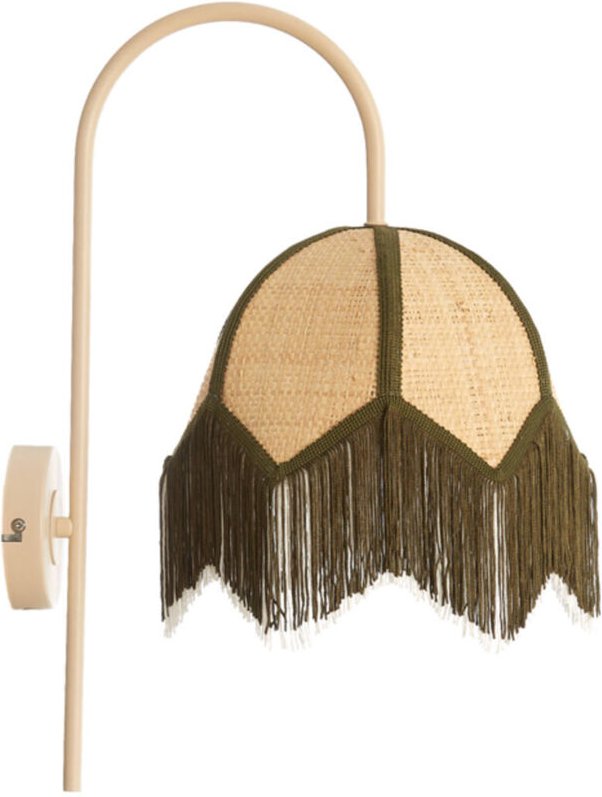 Wandleuchte - Sulina - grün - pflanzliche - Light&living