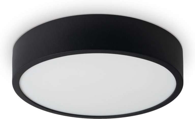 Paco Home - led Lampe Deckenleuchte Deko Wohnzimmer Schlafzimmer Esszimmer Büro Modern Schwarz 1, Ø30cm