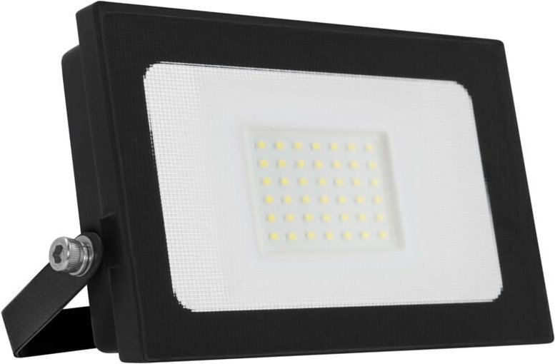 Mattschwarzer LED-Projektor aus Aluminium, 12/24 V, 30 W
