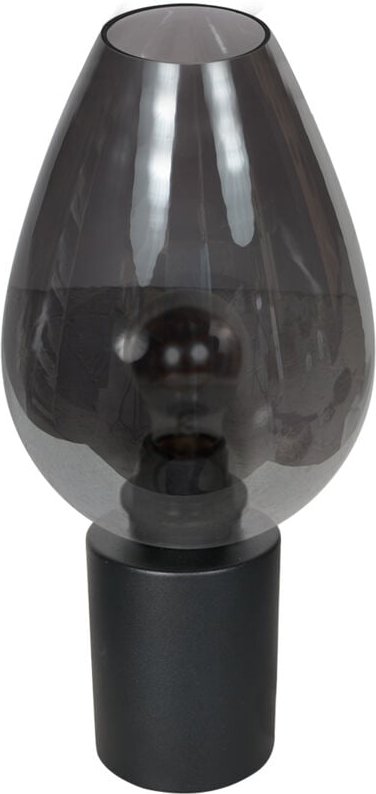 Thumbnail - Steinhauer - tischlampe - Bloeba - schwarz - glas metall - Ø 23cm