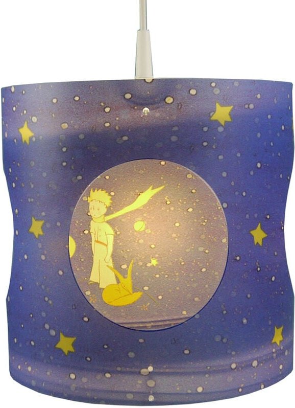 Niermann - Kinderzimmer Deckenleuchte Lampenschirm drehend Motiv Kleiner Prinz mit led