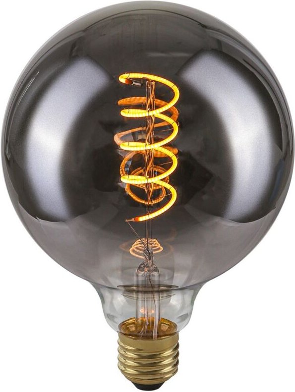 Retro-LED-Glühbirne E27 4W 2200K G125 Spiralrauch 801553 G125 Italux