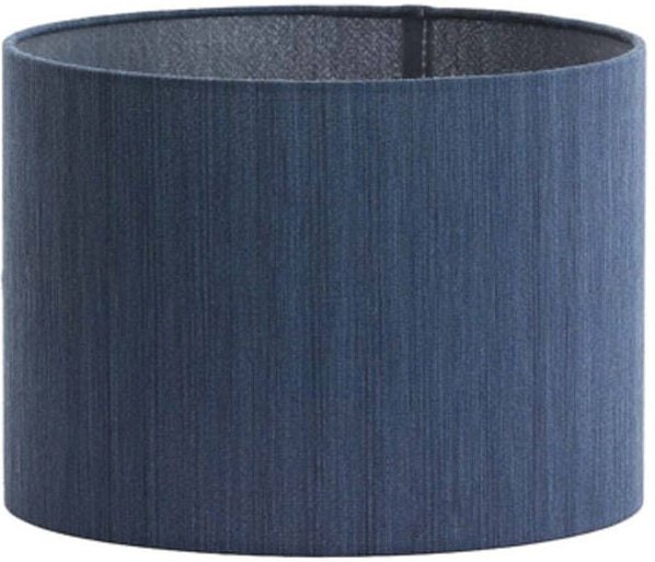 Lampenschirm - Harper - blau - textil - ø 25cm - - Light&living
