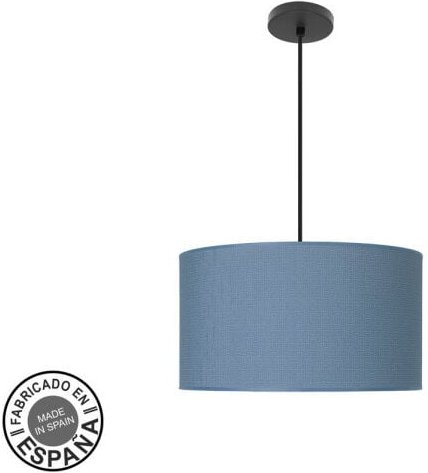 Fashion Pendelleuchte 2xe27 schwarz/blau regx40x40 cm m/Diffusor