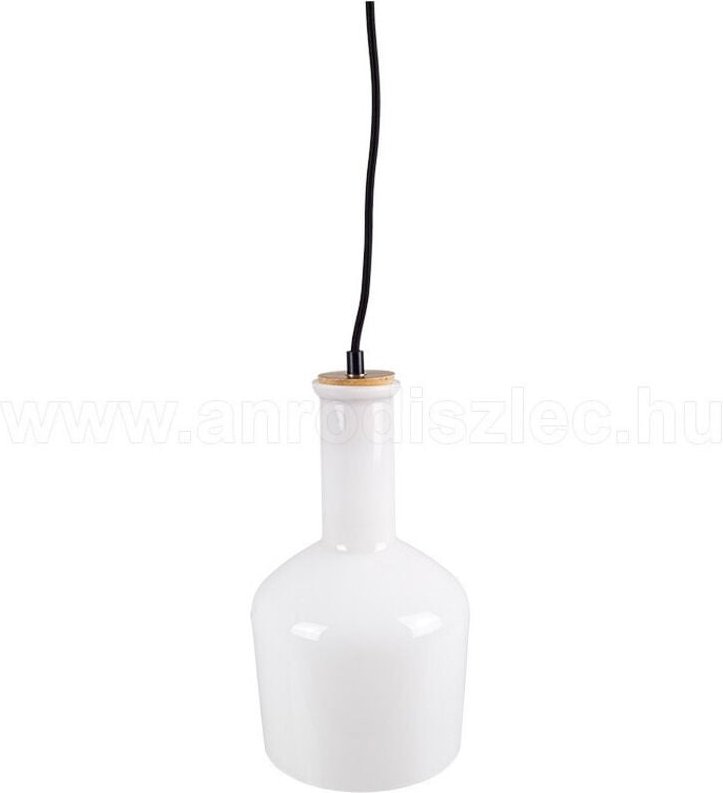 Trade Shop - Hängeleuchte aus Holz und klarem Glas, modern, 7177 -