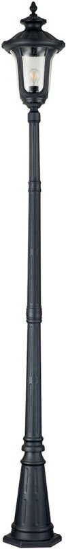 Elstead - Chicago Außenlaternenpfosten Strukturiert Schwarz, IP44