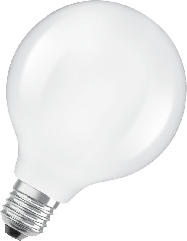 Osram - led Superstar Classic Globe LED-Lampe g 95 in klassischer Ballform aus gefrostetem Glas, 3.8 w, 806 lm, E27 Fass...