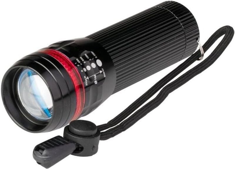 Tragbare LED-Taschenlampe von ALUMINI, 10 W – Mini-LED-Taschenlampe, 3 Helligkeitsstufen – Notfall- oder Taschen-Arbeits...