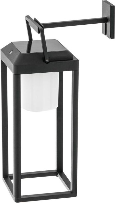 Solarleuchte außen "Tilena" aus Aluminium dimmbar von Lucande