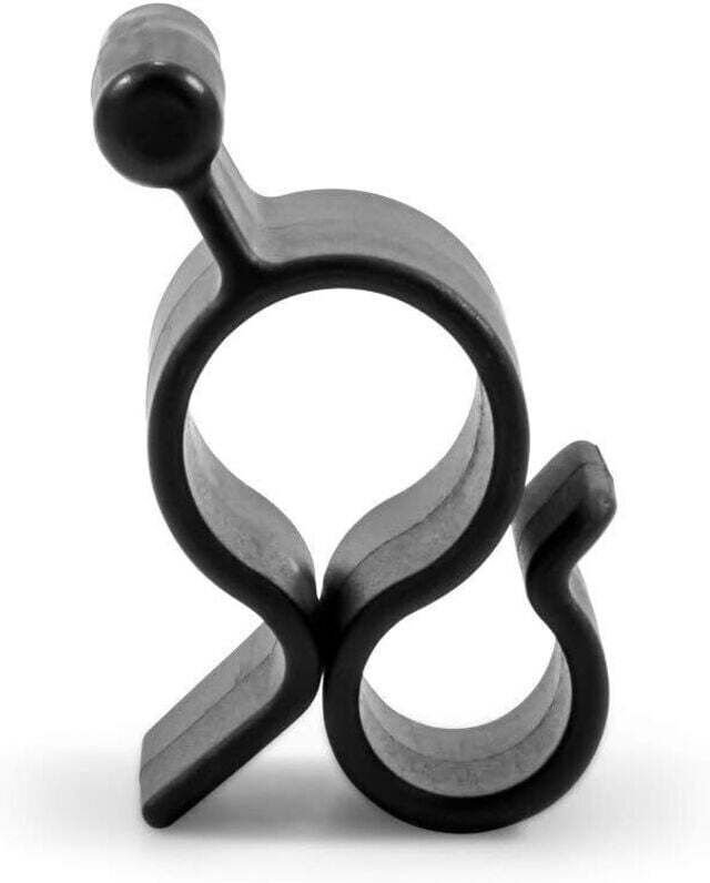 Lot de 10 pinces pour guirlande lumineuse - Deux options de suspension - Idéal pour les fêtes, les camping-cars et les c...