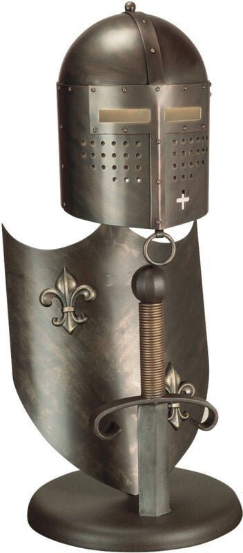 Elstead Crusader - Tischlampe brüniert Bronze