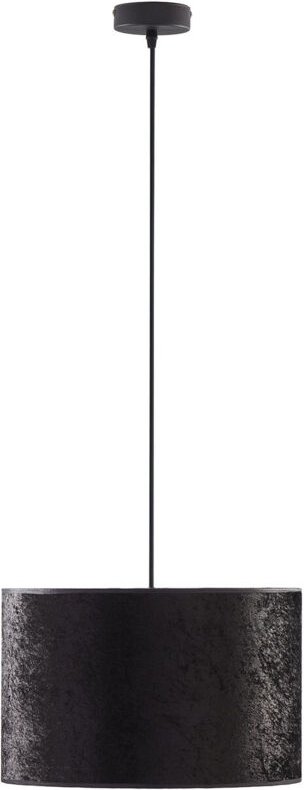 TK Tercino 38cm zylindrische Pendelleuchte Deckenleuchte Schwarz 1xE27