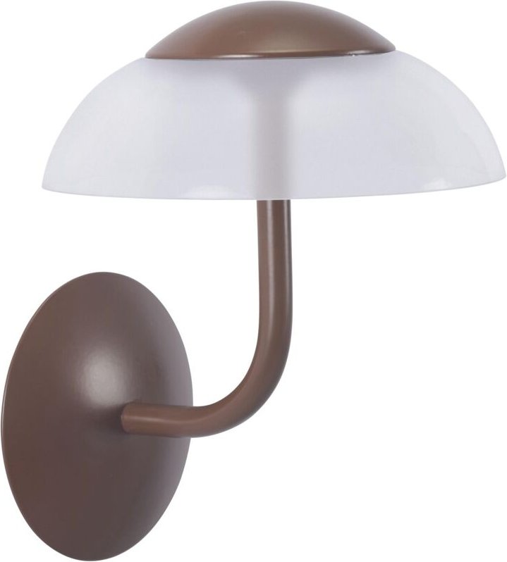 Forlight - Braune Wandleuchte Eclipta ii mit warmweißem 3000K-LED-Licht