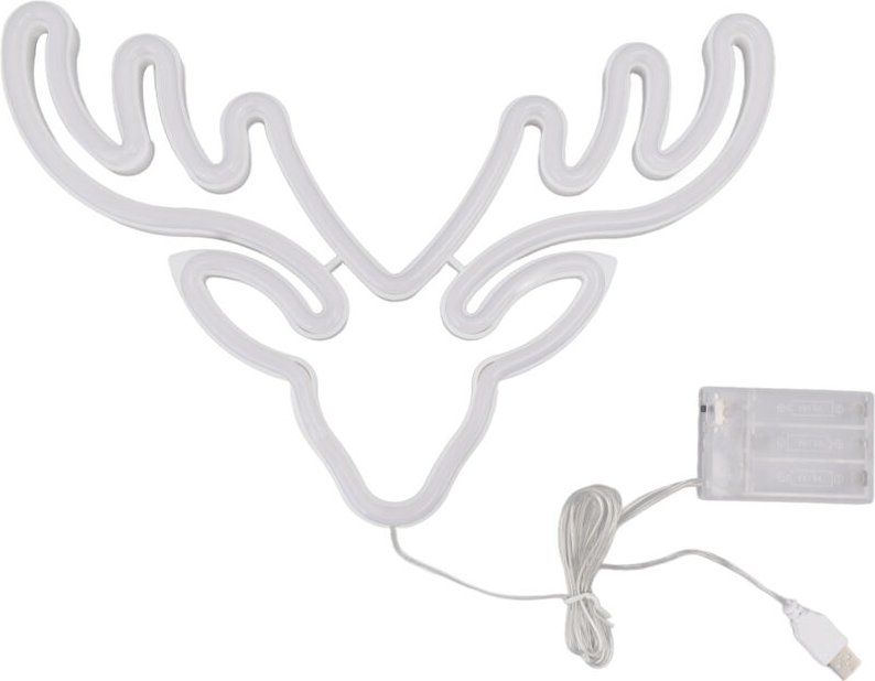 Neonlicht -led -Schild usb -Batterieantrieb Weihnachtsferien Schlafzimmer Wanddekor Ornamente bunt - Eosnow