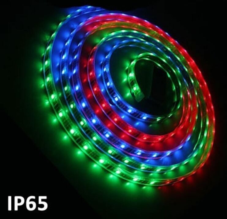 GSC - LED-Streifen 5 m rgb 7,2 w / m 370 l / m 24 v IP65 SMD5050 1504593