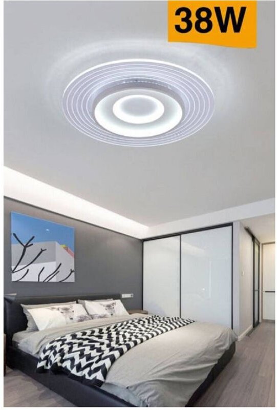 Trade Shop Traesio - Trade Shop - plafoniera led moderna 38 wasserwasserfinisierungsleuchte C40-B naturalkalt -