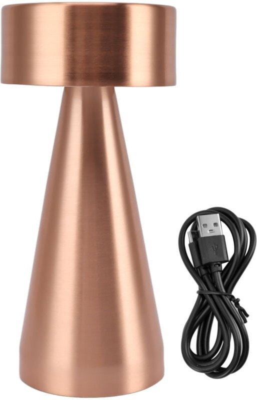 Eosnow - led tragbare Metalltischlampe mit Berührungssensor 3 Farbe Stieflosen Dimm -Nachttischschreibtisch wieder aufla...