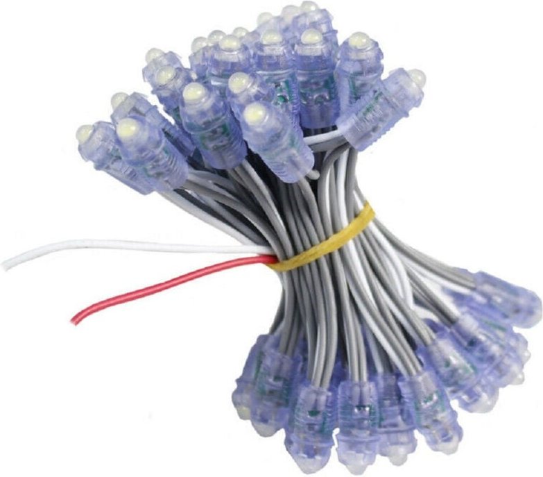 Trade Shop Traesio - Trade Shop - helle lichtpunkte 50 led sternenhimmel mini led 12V verschiedene farben licht 10W W-50...