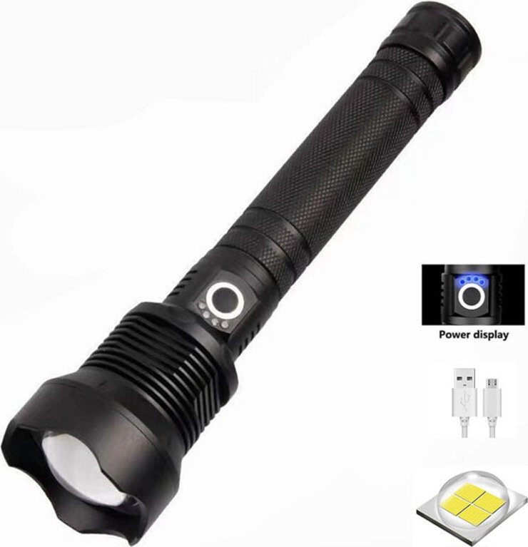 90000 lumen LED taschenlampe mächtigsten USB taschenlampe 26650 xhp70 xhp50 jagd P70 Taschenlampe
