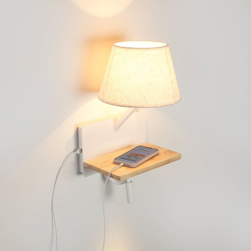 Lesewandleuchte "Artin" - Mit verstellbarem LED-Strahler und