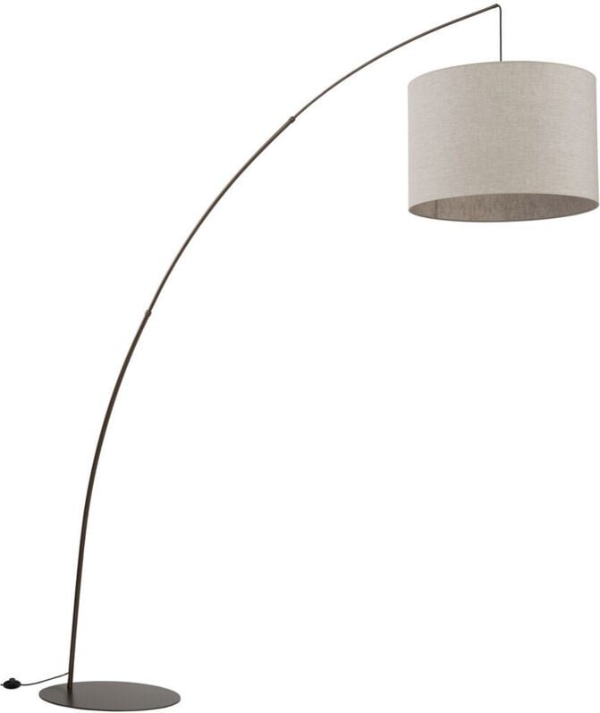 TK Moby Arc Stehlampe Braun 1xE27