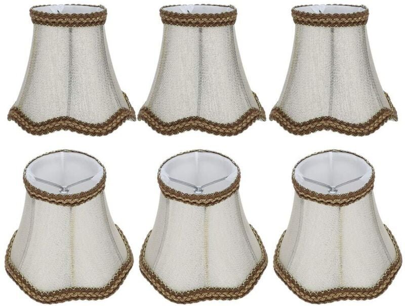 Goldfarbener Lampenschirm, Tischlampenüberzug, Lampenaccessoire für Schlafzimmer, Flure, Arbeitszimmer, Wohnzimmer