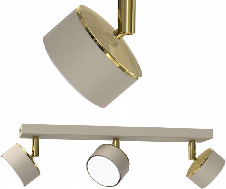 DECKENLEUCHTE KASHMIR GX53 POLISH LED LAMP 3-flammig