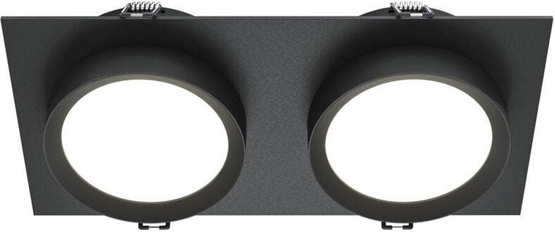Thumbnail - Maytoni Hoop Twin Einbaustrahler Schwarz 2xGX53