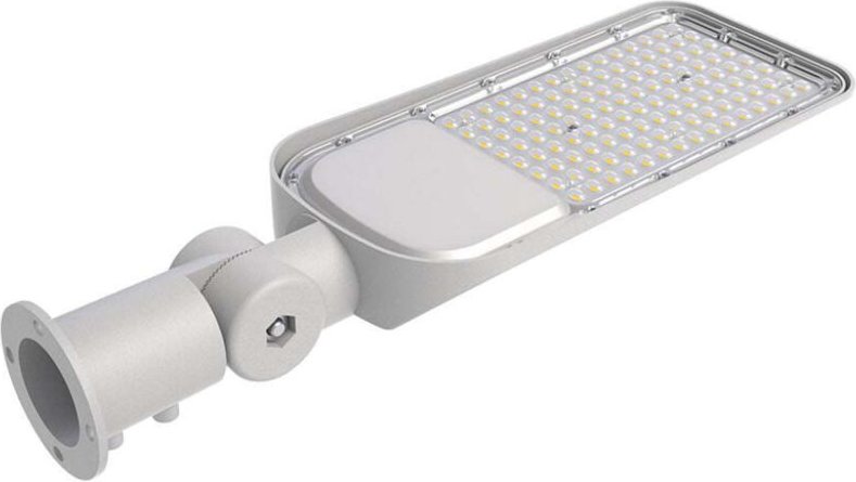 LED-Straßenleuchte Fotozellensensor 135lm/w IP65 Wasserdicht Grau 100W 13500 Lumen 4000K