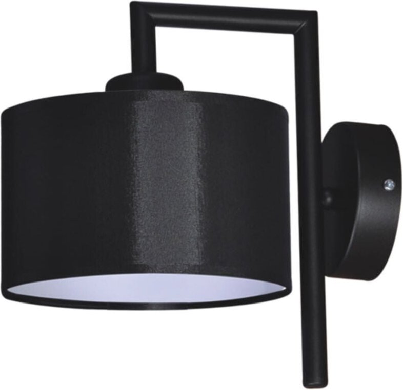 Klassische schwarze Wandleuchte Kaja SIMONE BLACK K-4324