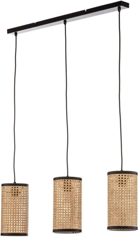 Pendelleuchte 'Yaelle' aus Holz für Wohnzimmer & Esszimmer von Lindby