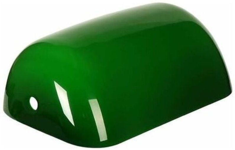 ZVD - Remplacement Glass Bankers Couverture de l'abat-jour pour lampe de bureau (vert)