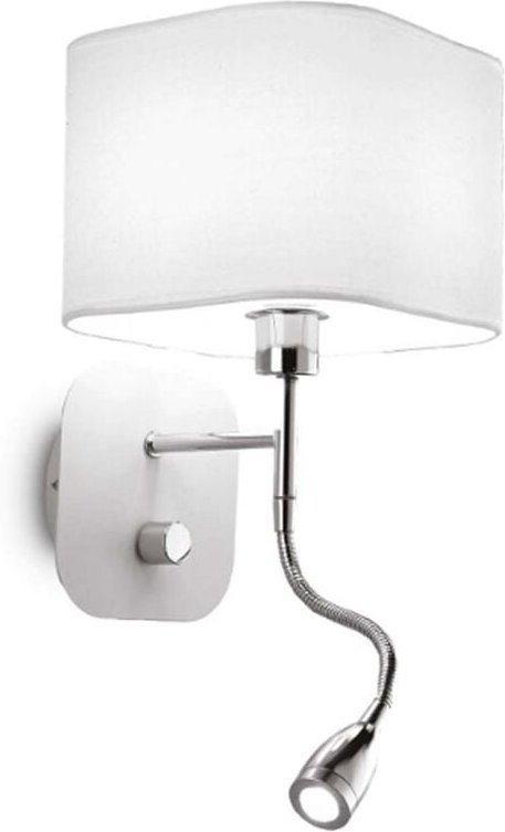 Thumbnail - Ideal Lux Holiday Wandleuchte weiß AP2 1XE14 IP20 124162